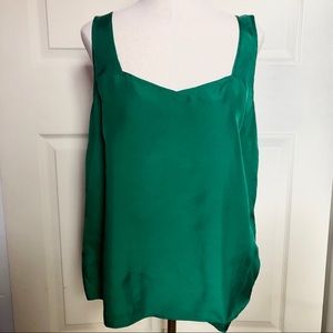 J. Crew 100% Silk Layering Sleeveless Top